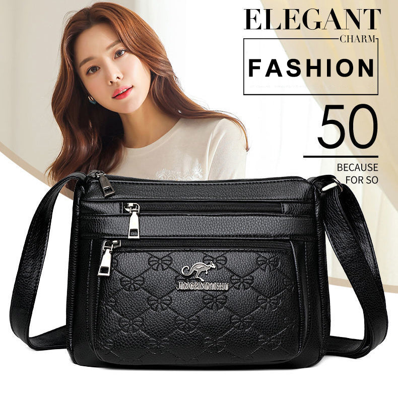 【🔥Kupite 1, dobite 1】 Modna mehka naramna torba z veliko prostornino 2023