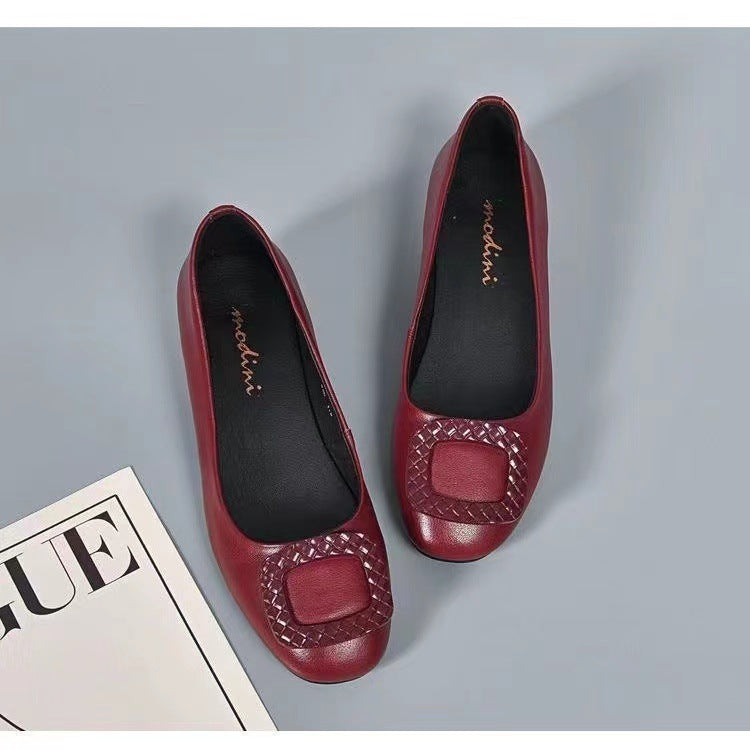 🔥🔥🥿Ženski čevlji v obliki buče za pomlad in poletje 2024 z debelo peto