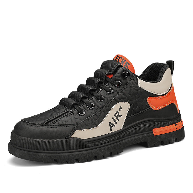 👟【39-44】2024 Moške visokokakovostne usnjene superge, proti zdrsu, mehko usnje, mehak podplat