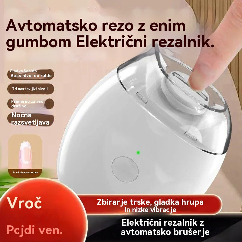 💅Kupi enega, dobi enega brezplačno ✨ Avtomatska pilica za nohte, varna in nežna nega nohtov👶🔧