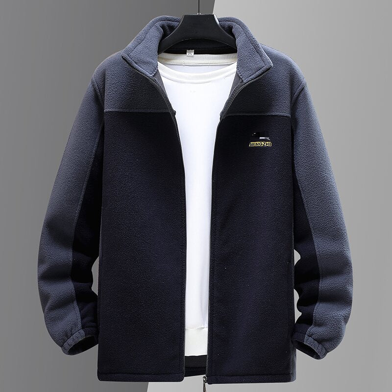 š„š ćXL-5XLć MoÅ”ka jakna oblazinjena zgoÅ”Äena vetrodolna jakna Topla zimska oblaÄila