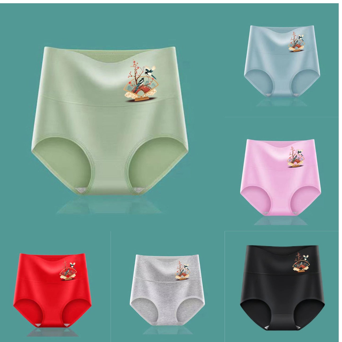 💖【Kupite 3, dobite 3 gratis】Visokokakovostne bombažne hlače z visokim pasom, ki dvigujejo boke✨️ (40–100 kosov)