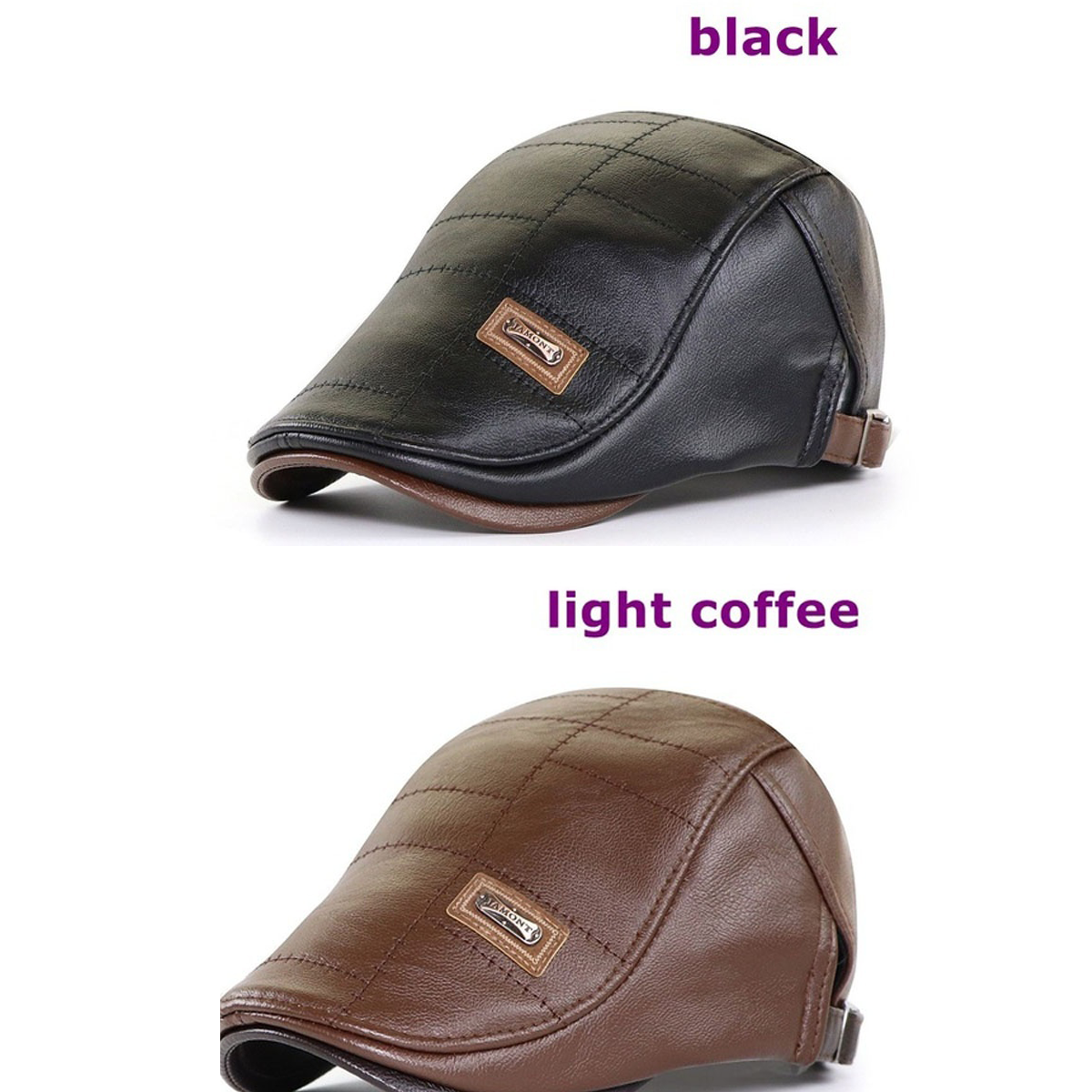 🧢【Kup jeden, drugi dostaniesz gratis】🔥Męski beret skórzany w stylu vintage