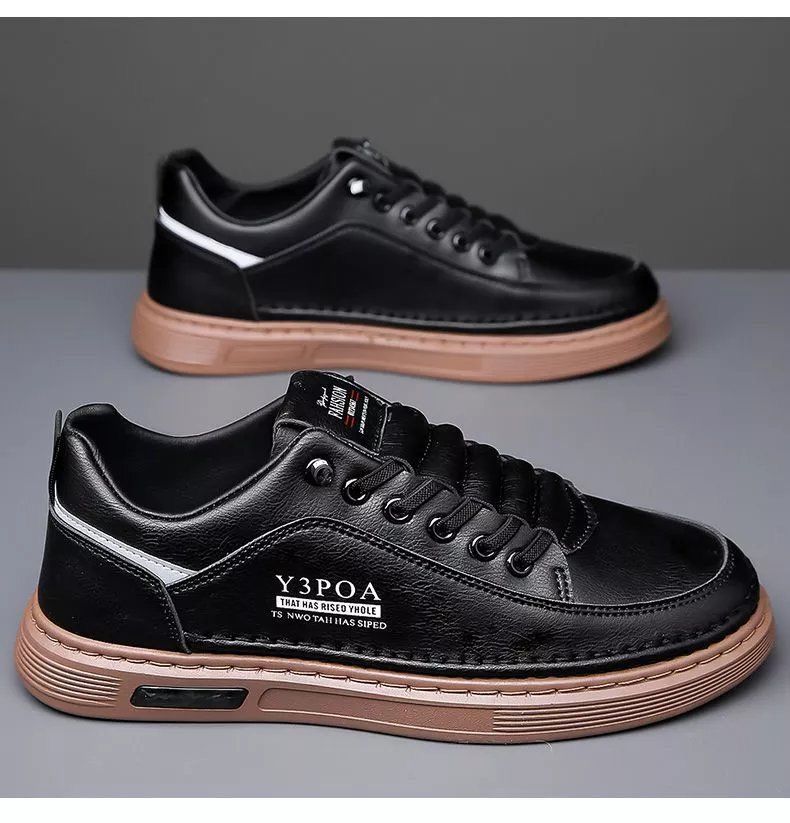 【39-44】2024, zračni mehki podplati, usnjeni čevlji za prosti čas