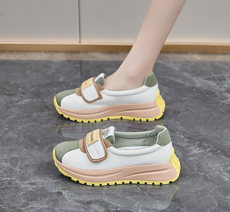 🍂【Vsestranski jesenski nov izdelek】Modni čevlji za prosti čas z debelim podplatom