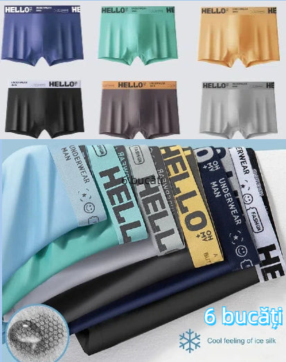 š©²ć6/12 kosovć MoÅ”ko antibakterijsko bombažno spodnje perilo iz ledene svile