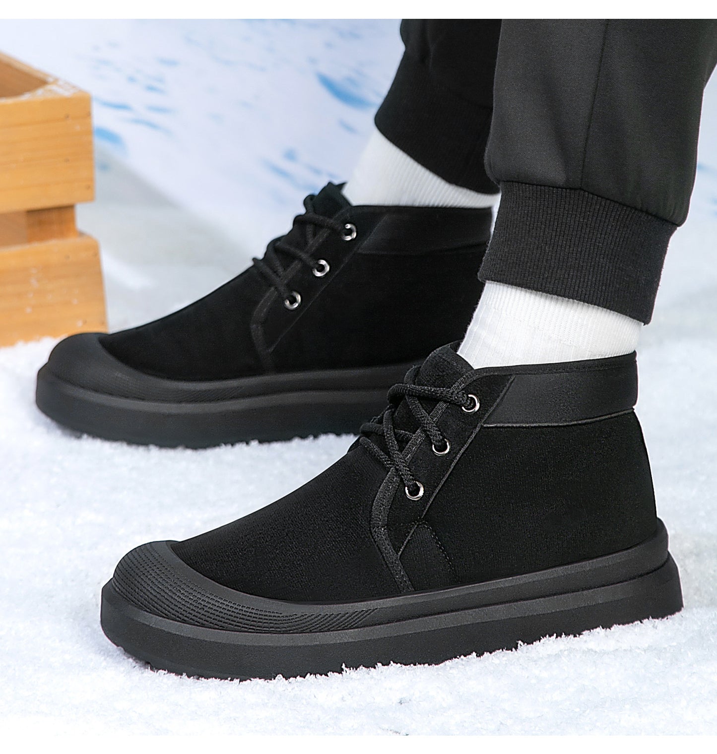 đ„ă39-45ăđ„Ăj tĂ©li fĂ©rficipĆ, polĂĄr bĂ©lĂ©ssel Ă©s vastagĂtott anyagbĂłl, meleg, hĂ©tköznapi pamutcipĆ