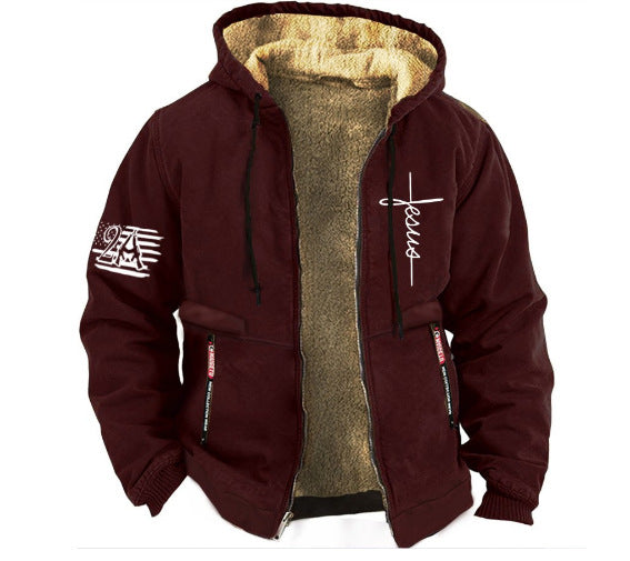 【S-3XL】 Moda za moške, jesen in zima, lahka žametna ojačana jakna