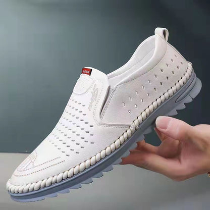 【39-44】Ręcznie robione męskie skórzane buty 2026 | Styl casualowy do noszenia na zewnątrz