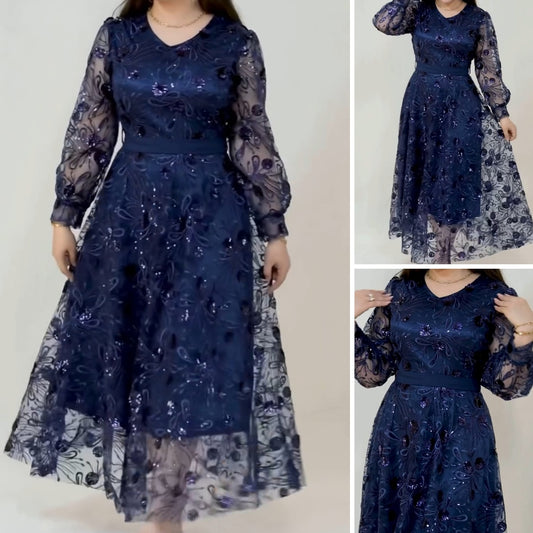 【S-5XL】Sukienka wysokiej jakości, nowy styl, bardzo piękna