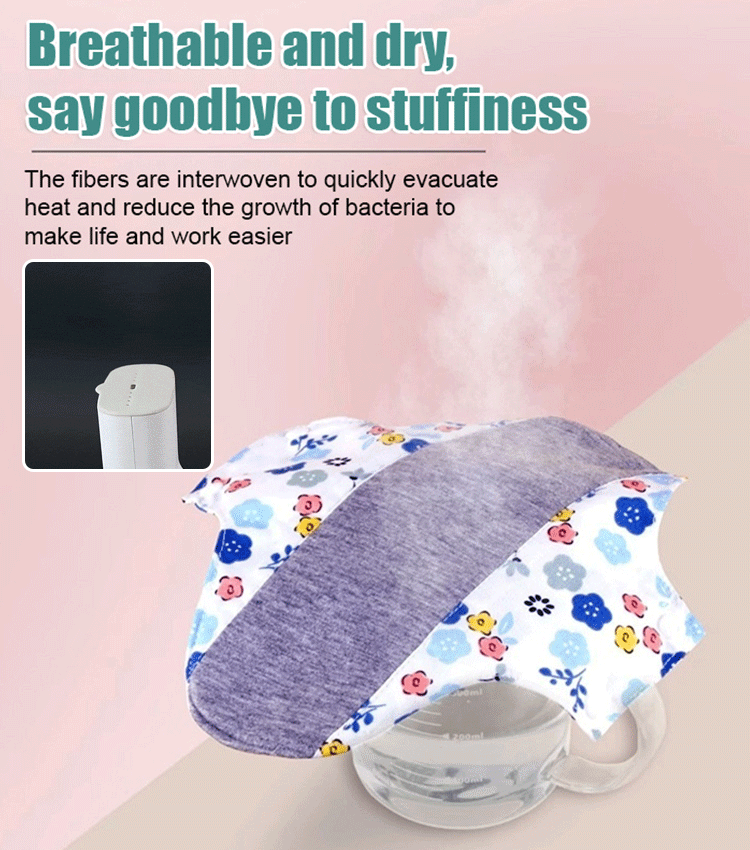 Mosható grafén pamut antibakteriális betét