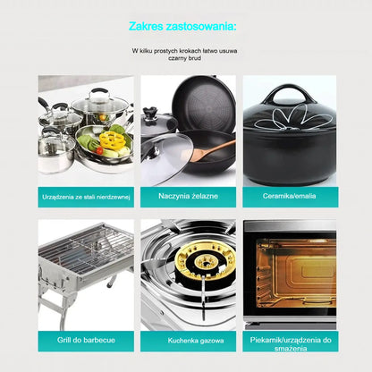 🔥Kup jeden, drugi gratis🔥 Silny środek czyszczący usuwa czarne zabrudzenia z dna garnków