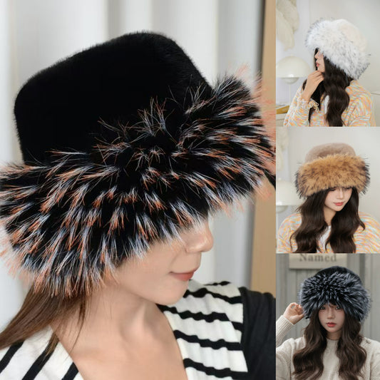 🔥2025 Jesień/Zima Nowa Elegancka Gruba Ciepła Czapka