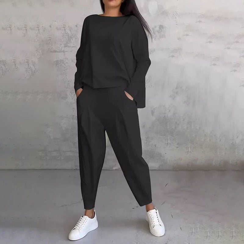 💖 Nov preprost bombažni komplet za pomlad in jesen 2025