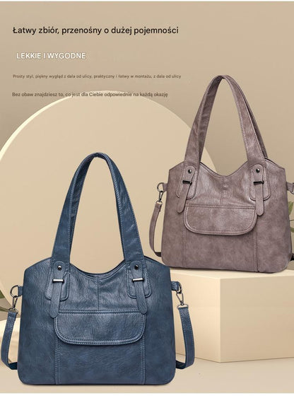 📢Limitowana oferta 46% zniżki 👜 Nowa skórzana torba na ramię, w stylu retro, uniwersalna i wygodna do noszenia