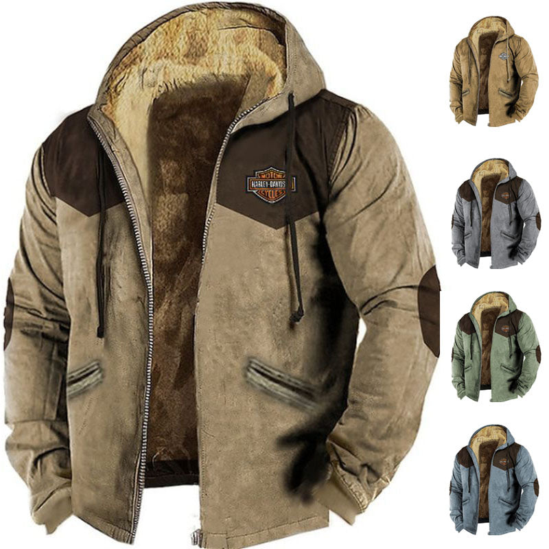 🌈【Méretek M-5XL】2025-es ősz-téli új modell: stílusos vastag kalapú pulóver férfiaknak