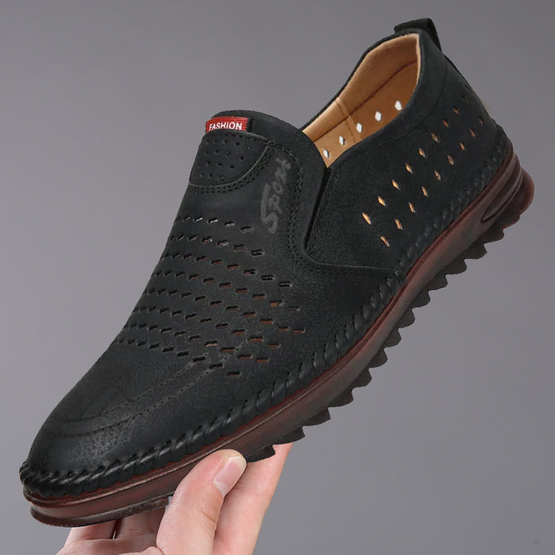 【39-44】Ręcznie robione męskie skórzane buty 2026 | Styl casualowy do noszenia na zewnątrz