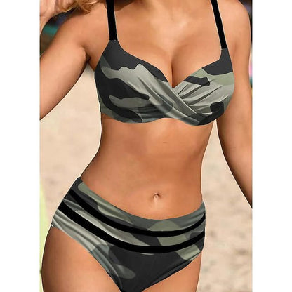 👙🏊‍♀️【S-5XL】2026 lato nowy styl damski drukowany kostium kąpielowy seksowne bikini, must-have na wakacje na plaży