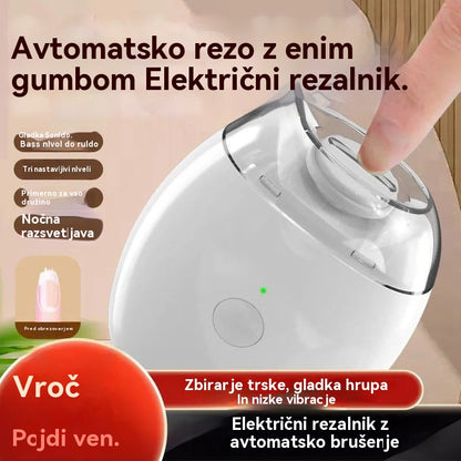 💅Kupi enega, dobi enega brezplačno ✨ Avtomatska pilica za nohte, varna in nežna nega nohtov👶🔧
