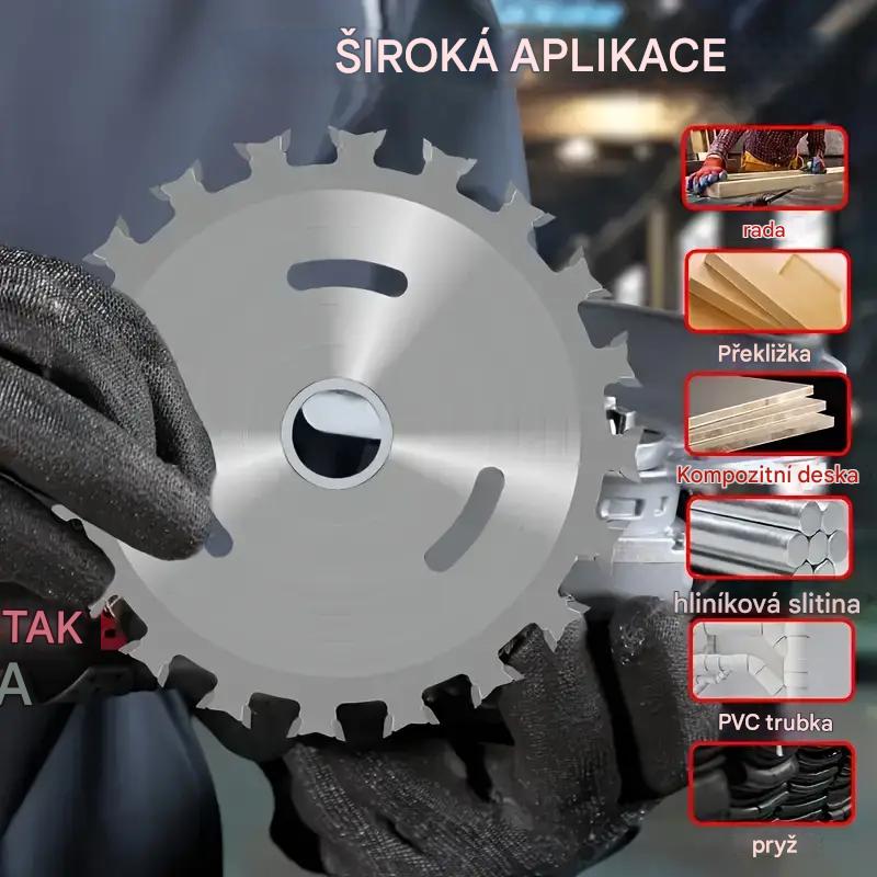 【2 kosa】Dvostranski žagin list za obdelavo lesa iz zlitine