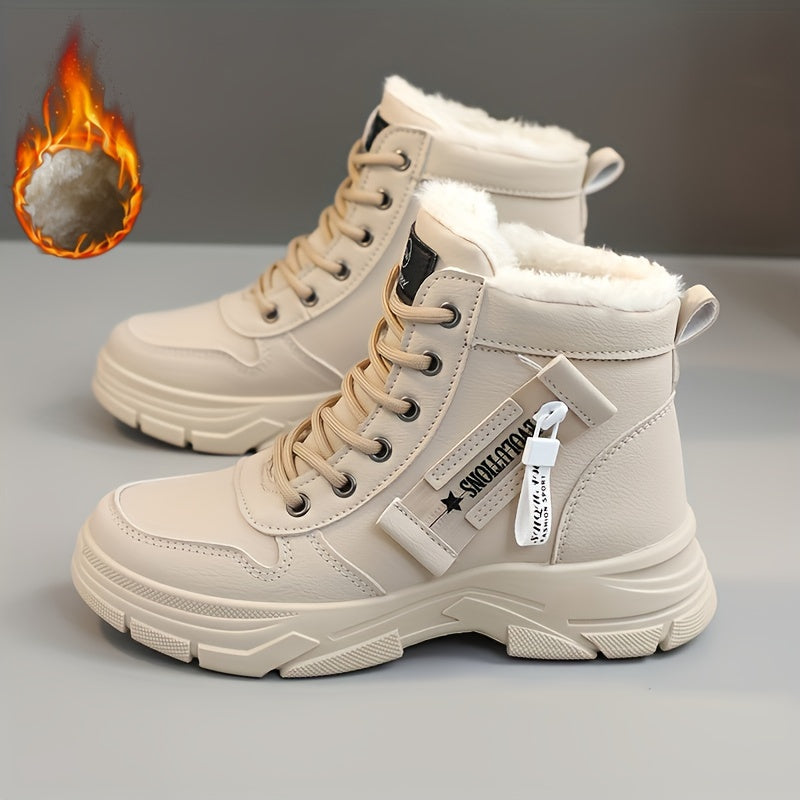 🔥【30 % CENEJE】🥰🥰【35-45】Zimski ženski škornji za v sneg na stransko zadrgo