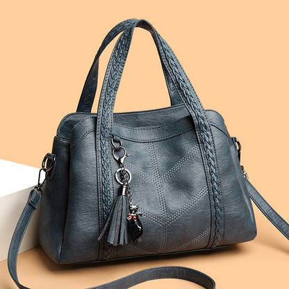 💝👜Új retró egyszerű hátizsák sok rekesszel és nagy kapacitással 2025-től.