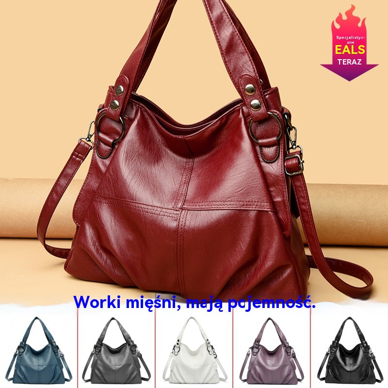 👜✨【Gorąca wyprzedaż】💖Stylowa torba na ramię o dużej pojemności