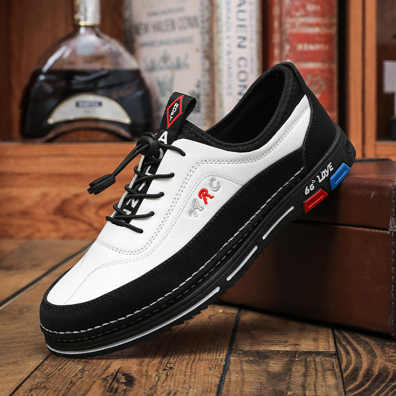 💯🔥🔥[39-48]Moški poslovni vodoodporni in na madeže odporni usnjeni poslovni čevlji z mehkim podplatom, udobni za nošenje.