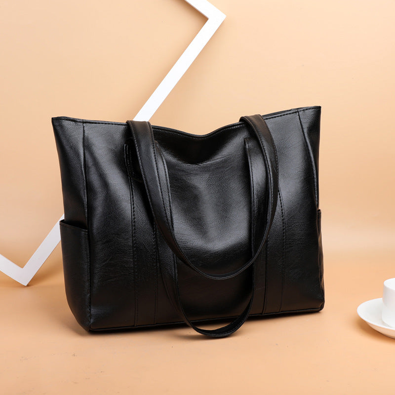 👜 Nuevo bolso de hombro de piel suave para mujer ✅