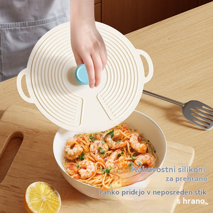 🔥【Zadnji dan 50 % popusta】Pokrovi iz živilsko kakovostnega silikona, ki ohranjajo svežino