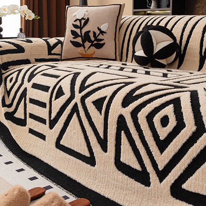 🛋️ Božična ponudba za zgodnje ptice: 🎉 Mehka, nedrseča plišasta prevleka za kavč🍂【180*150 cm】