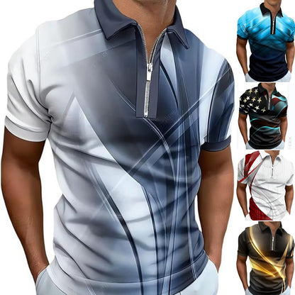 【S-6XL】😎Nova moška polo majica s kratkimi rokavi 2024