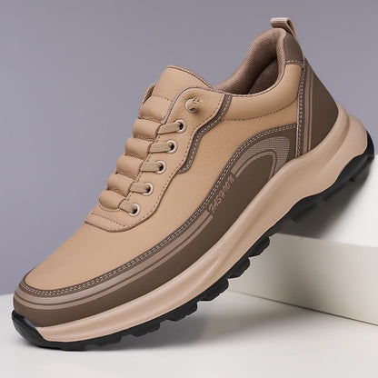 【39-45】Na vodo in umazanijo odporni usnjeni športni čevlji z mehkimi podplati za maksimalno udobje