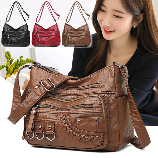 💥【50% zniżka na czas ograniczony】👜2026 nowa torba na ramię / crossbody z miękkiej skóry o dużej pojemności -