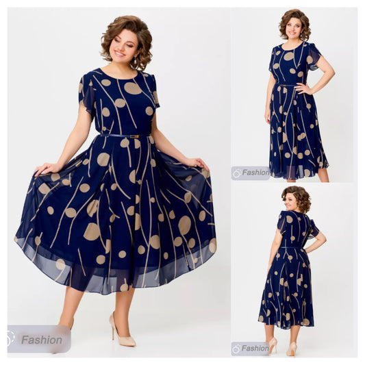 👗💥【Wyprzedaż letnia】【S-5XL】✨🔥Elegancka sukienka damska w stylu casual
