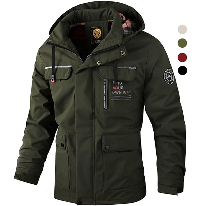 🔥【M~4XL】 2026, Nova moška gorniška jakna, odporna proti vetru in vodoodporna na prostem