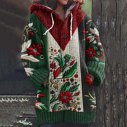 🥰2025 Új, kényelmes retró kardigán, vastag és meleg