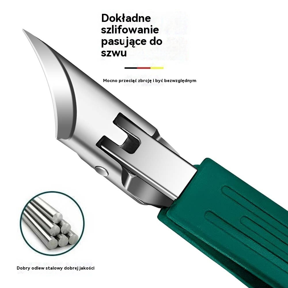 🔥【Kup 1, a 1 dostaniesz gratis】🔥 Cążki do wrastających paznokci, ostrza zagięte pod kątem 25° (zestaw 3 sztuk x2)