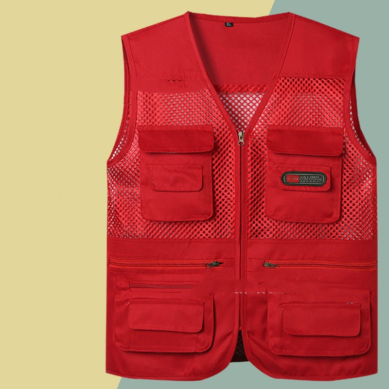 🔥🔥Funkcionalni brezrokavnik z več žepi【XL-4XL】