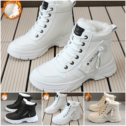 🔥【30 % CENEJE】🥰🥰【35-45】Zimski ženski škornji za v sneg na stransko zadrgo