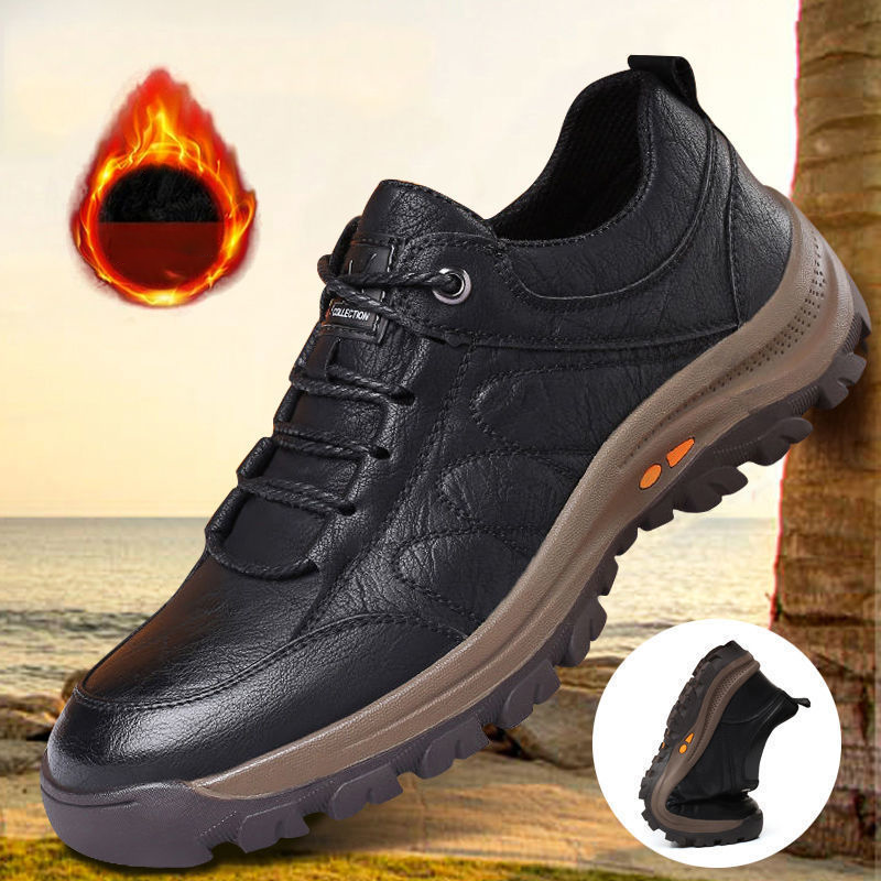 😎👍【39-48】 Otoño/Invierno 2025. Nuevas zapatillas de senderismo de moda para hombre, zapatillas deportivas casuales