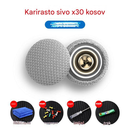 🔥【30% OFF】Strešno platno avtomobila odpada, popravite sponko za pritrditev žebljev, Sprememba in obnova notranjosti avtomobila brez demontaže (kit orodja za montažo + izvijač + brisača vključen)