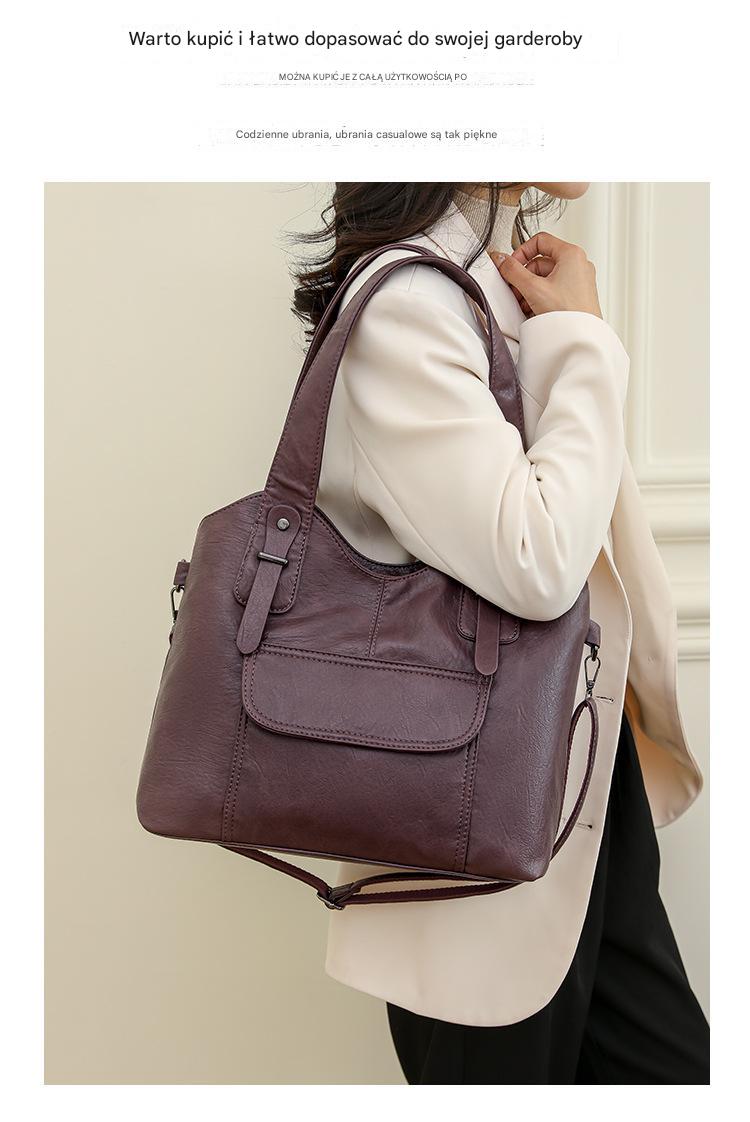 📢Limitowana oferta 46% zniżki 👜 Nowa skórzana torba na ramię, w stylu retro, uniwersalna i wygodna do noszenia