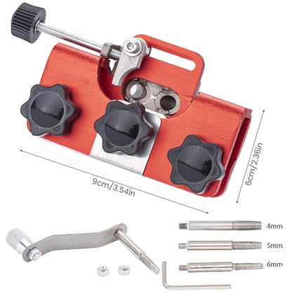 🧰Szlifierka do łańcuchów pił łańcuchowych, ręczna obrotowa szlifierka do łańcuchów pił łańcuchowych