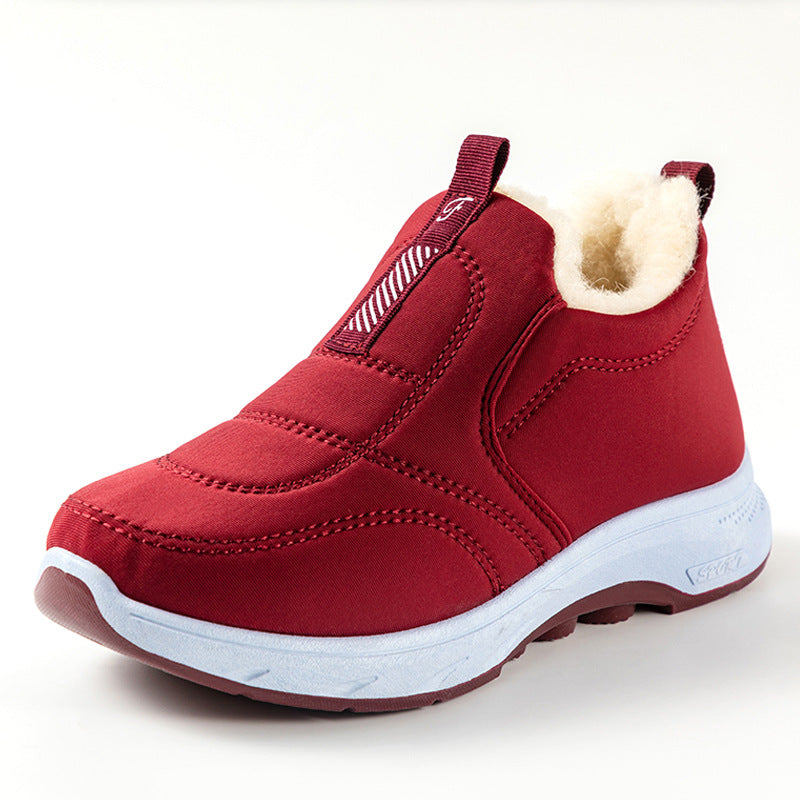 😀🔥Debel žamet🔥【35-41】Topli bombažni nepremočljivi zimski čevlji za ženske