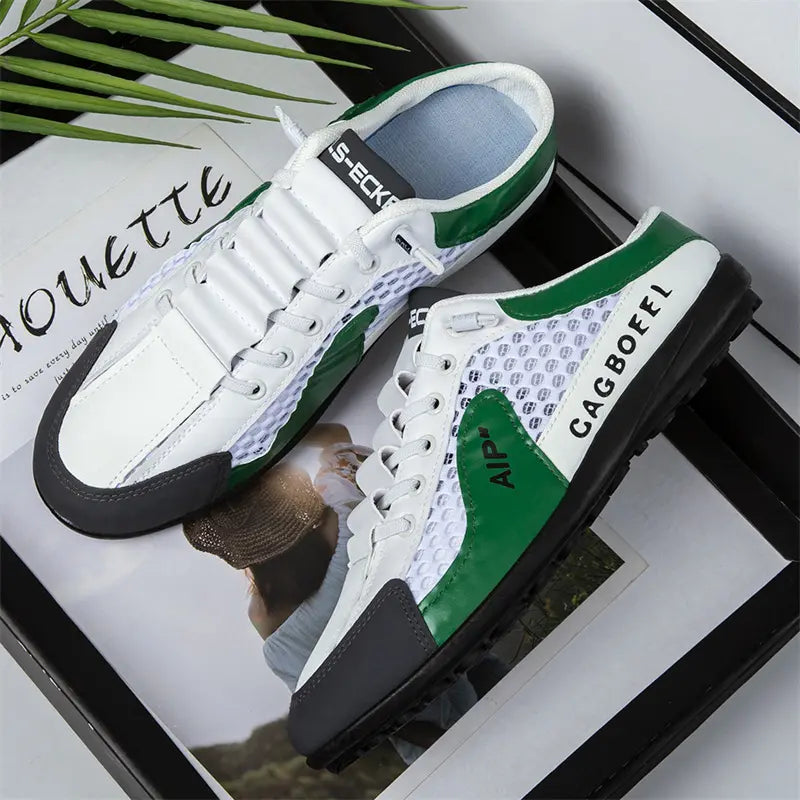🏆👟【Wyprzedaż letnia – 50% 🔥】【39–44】Nowe męskie przewiewne buty typu slip-on z siateczki – wykonane z nowego materiału o właściwościach neutralizujących zapachy