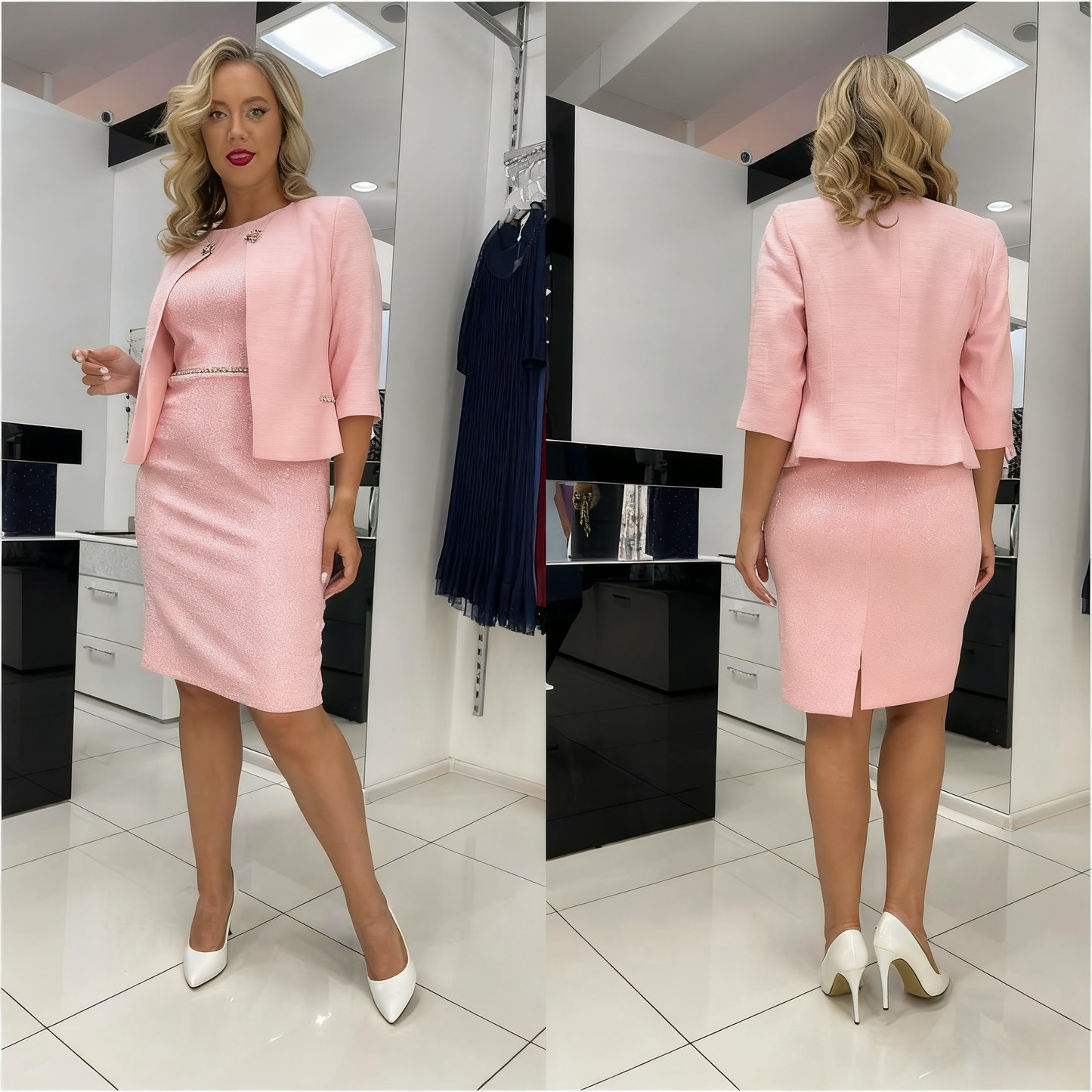 【S~5XL】Nowa elegancka sukienka, prosta i uniwersalna