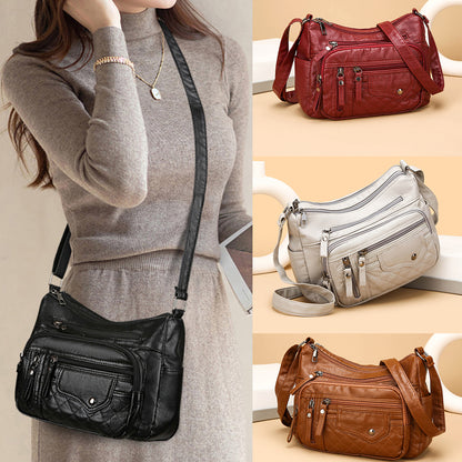 💥👜2025 Nowa torba na ramię/torba na ramię z miękkiej skóry o dużej pojemności