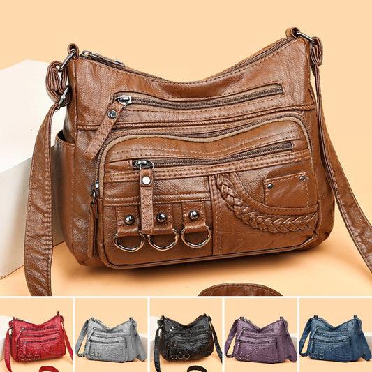 💥【50% zniżka na czas ograniczony】👜2026 nowa torba na ramię / crossbody z miękkiej skóry o dużej pojemności -