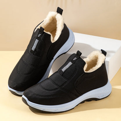 😀🎉【Výpredaj】🔥zamatové a zahusťujúce🔥【35-41】dámske teplé bavlnené nepremokavé zimné topánky